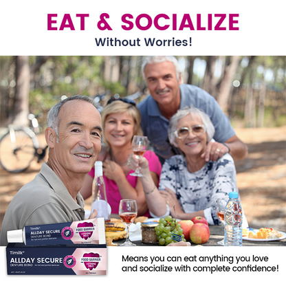 Timilk® AllDay Secure Denture Bond🌟